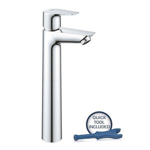 GROHE Start Edge Umyvadlová baterie s výpustí Push-Open, chrom 23777001 obraz