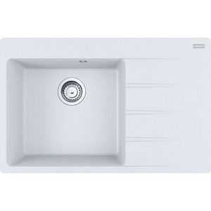 FRANKE Centro Fragranitový dřez CNG 611-78 TL/2, 78x50 cm, bílá-led 114.0637.512 obraz