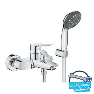 GROHE QuickFix Start Vanová baterie s příslušenstvím, chrom 23413002 obraz