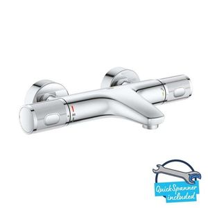 GROHE Precision Feel Termostatická vanová baterie, chrom 34788000 obraz