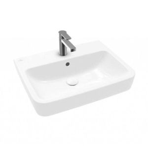 VILLEROY & BOCH O.novo Umyvadlo 60x46 cm, s přepadem, otvor pro baterii, alpská bílá 4A416001 obraz