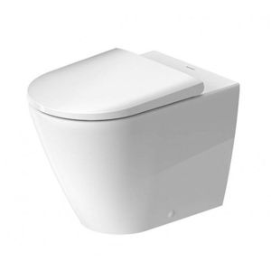 DURAVIT D-Neo Stojící WC, zadní odpad, Rimless, bílá 2003090000 obraz