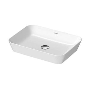 DURAVIT Cape Cod Umyvadlová mísa 55x40 cm, DuraCeram, s WonderGliss, bílá 23475500001 obraz