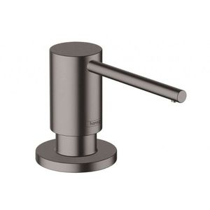 HANSGROHE Příslušenství Dávkovač mycího prostředku A41, 500 ml, kartáčovaný černý chrom 40438340 obraz