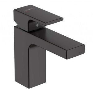 HANSGROHE Vernis Shape Umyvadlová baterie s výpustí, EcoSmart, matná černá 71561670 obraz