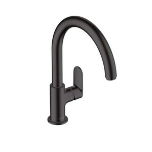 HANSGROHE Vernis Blend M35 Dřezová baterie, matná černá 71870670 obraz