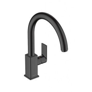 HANSGROHE Vernis Shape M35 Dřezová baterie, matná černá 71871670 obraz