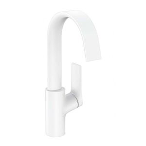 HANSGROHE Vivenis Umyvadlová baterie 210, s otočným výtokem, EcoSmart, matná bílá 75032700 obraz