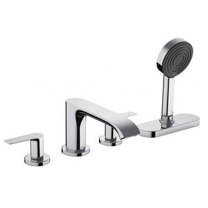 HANSGROHE Vivenis Baterie na okraj vany, 4-otvorová instalace, sBox, chrom 75444000 obraz