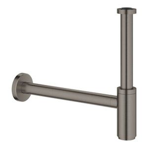 GROHE Sifony Designový sifon, kartáčovaný Hard Graphite 28912AL0 obraz