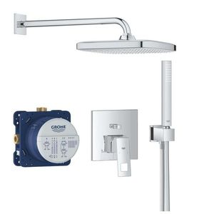 GROHE Eurocube Sprchový set s baterií pod omítku, 25 cm, 1 proud, chrom 25239000 obraz