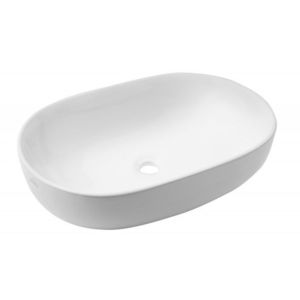 INVENA Oval umyvadlo na desku 60 cm TEJA CE-09-001-C obraz