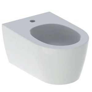 GEBERIT ONE Závěsný bidet, 540x370 mm, skrytý přepad, otvor pro baterii, KeraTect, bílá 500.690.01.1 obraz