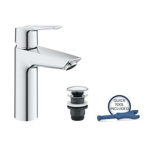 GROHE QuickFix Start Umyvadlová baterie s výpustí Push-Open, chrom 24204002 obraz