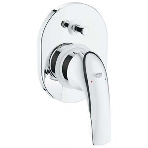 GROHE BauCurve Vanová baterie pod omítku, s tělesem, chrom 29043000 obraz