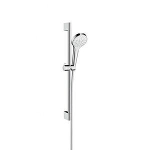 HANSGROHE Croma Select S Sprchová souprava 1jet 0, 65m, bílá/chrom 26564400 obraz