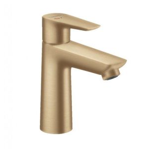 HANSGROHE Talis E Umyvadlová baterie s výpustí, CoolStart, kartáčovaný bronz 71713140 obraz