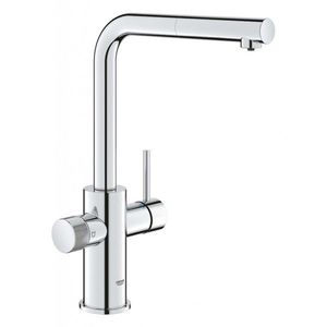 GROHE Blue Pure Dřezová baterie Minta s filtrační funkcí a výsuvnou koncovkou, chrom 30601000 obraz