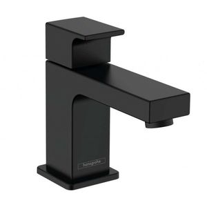 HANSGROHE Vernis Shape Umyvadlový ventil, EcoSmart, matná černá 71592670 obraz