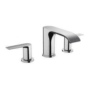 HANSGROHE Vivenis Umyvadlová baterie s výpustí, 3-otvorová instalace, EcoSmart, chrom 75033000 obraz