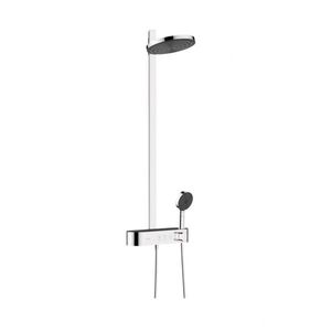 HANSGROHE Pulsify S Sprchový set s termostatem, průměr 26 cm, 3 proudy, chrom 24240000 obraz