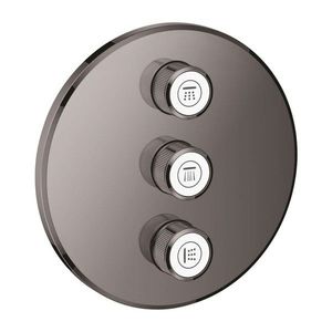 GROHE Grohtherm SmartControl Třícestný ovladač pod omítku, Hard Graphite 29122A00 obraz