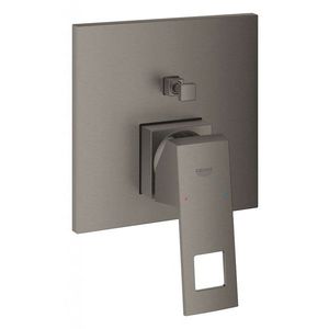 GROHE Eurocube Baterie pod omítku pro 2 spotřebiče, kartáčovaný Hard Graphite 24062AL0 obraz