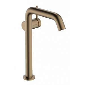 HANSGROHE Tecturis S Umyvadlová baterie s výpustí Push-Open, CoolStart, EcoSmart, kartáčovaný bronz 73370140 obraz