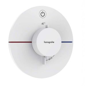 HANSGROHE ShowerSelect Comfort Termostatická baterie pod omítku, matná bílá 15553700 obraz