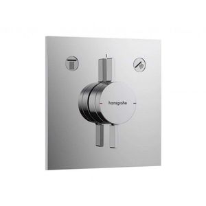 HANSGROHE DuoTurn E Baterie pod omítku, pro 2 spotřebiče, chrom 75417000 obraz