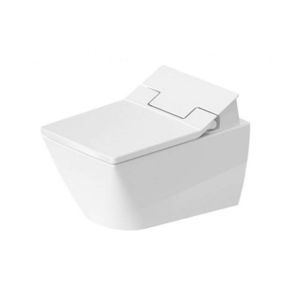 DURAVIT Viu Závěsné WC pro bidetové sedátko SensoWash, Rimless, DuraFix, bílá 2511590000 obraz