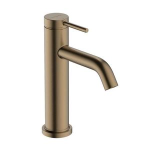 HANSGROHE Tecturis S Umyvadlová baterie s výpustí, CoolStart, EcoSmart, kartáčovaný bronz 73318140 obraz