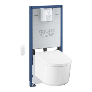 GROHE Rapid SLX Set předstěnové instalace, elektronického bidetu a sedátka, alpská bílá 36509SH0 obraz