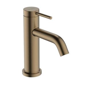 HANSGROHE Tecturis S Umyvadlová baterie s výpustí, CoolStart, EcoSmart, kartáčovaný bronz 73305140 obraz