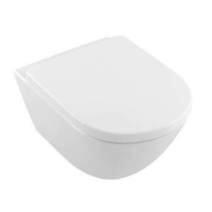 VILLEROY & BOCH Subway 2.0 Závěsné WC, DirectFlush, CeramicPlus, alpská bílá 4609R0R1 obraz