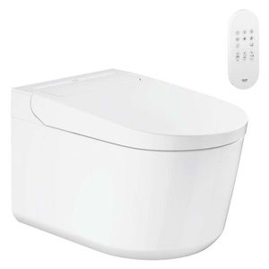 GROHE Sensia Elektronický bidet s keramikou, Rimless, Triple Vortex, HyperClean, alpská bílá 36507SH0 obraz