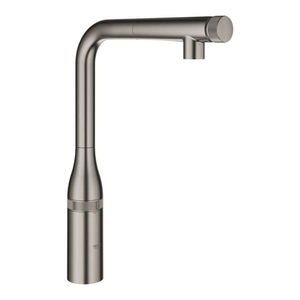 GROHE Essence SmartControl Dřezová baterie s výsuvnou koncovkou, SmartControl, kartáčovaný Hard Graphite 31615AL0 obraz