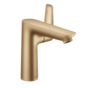 HANSGROHE Talis E Umyvadlová baterie s výpustí, kartáčovaný bronz 71754140 obraz