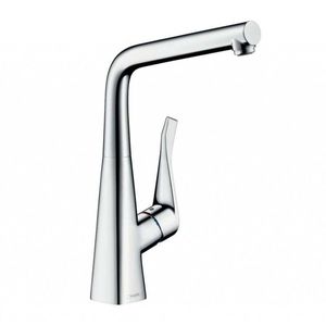 HANSGROHE Metris New Dřezová baterie sklopná pod okno, chrom 14823000 obraz