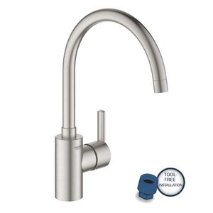 GROHE Feel Dřezová baterie, supersteel 32670DC2 obraz