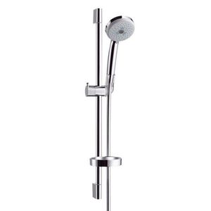 HANSGROHE Croma 100 Set sprchové hlavice, 3 proudy, tyče 0, 65 m a hadice, chrom 27775000 obraz