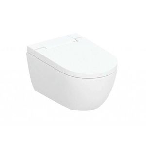 GEBERIT AquaClean Elektronický bidet AquaClean Alba s keramikou, Rimfree, SoftClose, KeraTect, bílá 146.350.01.1 obraz