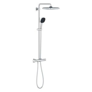 GROHE Vitalio Comfort Sprchový set s termostatem, průměr 25 cm, chrom 26697001 obraz