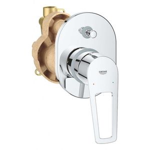 GROHE BauLoop Baterie pod omítku, pro 2 spotřebiče, s tělesem, chrom 29041001 obraz