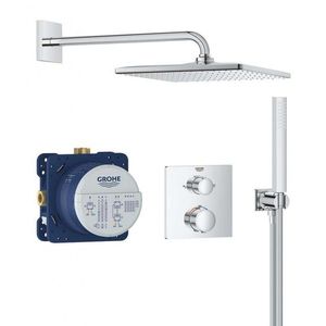 GROHE Precision Sprchový set s termostatem pod omítku, 31x31 cm, chrom 34881000 obraz