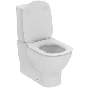 IDEAL STANDARD Tesi WC kombi se sedátkem SoftClose, vario odpad, spodní napouštění, AquaBlade, bílá T371701 obraz