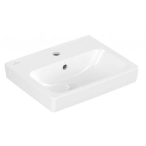 VILLEROY & BOCH Architectura Umývátko 45x37 cm, s přepadem, otvor pro baterii, alpská bílá 43874501 obraz