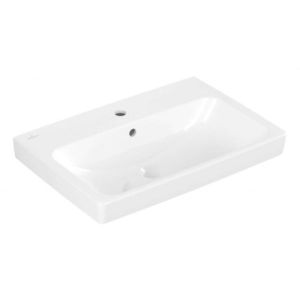 VILLEROY & BOCH Architectura Umyvadlo 65x45 cm, s přepadem, otvor pro baterii, alpská bílá 4A876501 obraz