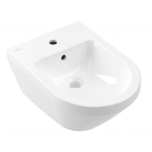 VILLEROY & BOCH Architectura Závěsný bidet, otvor pro baterii, alpská bílá 74870001 obraz