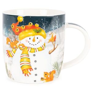 Porcelánový hrnek Xmas Snowman, 370 ml obraz